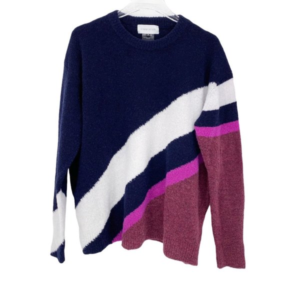Christian Winjnants Sweaters - Christian Wijnants Wool Blend Color Block Sweater